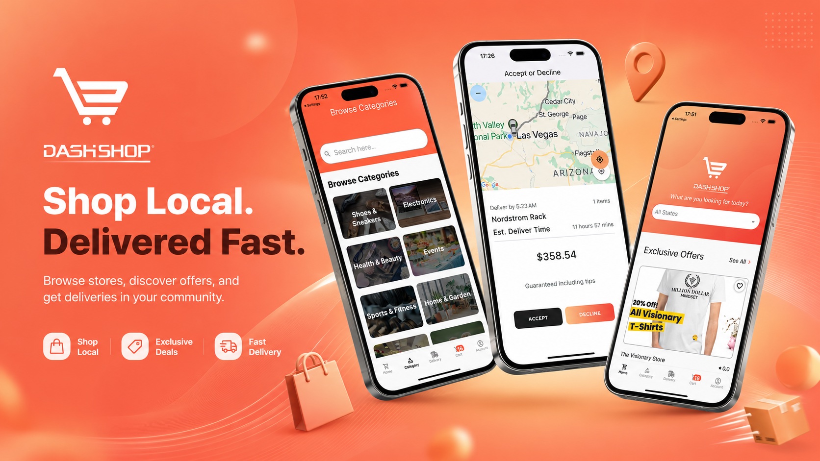 TheDashShop Local Commerce Platform